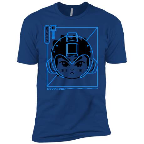 T-Shirts Royal / YXS Cyber Helmet Rokkuman Boys Premium T-Shirt
