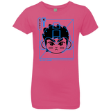 T-Shirts Hot Pink / YXS Cyber Helmet Rokkuman Girls Premium T-Shirt