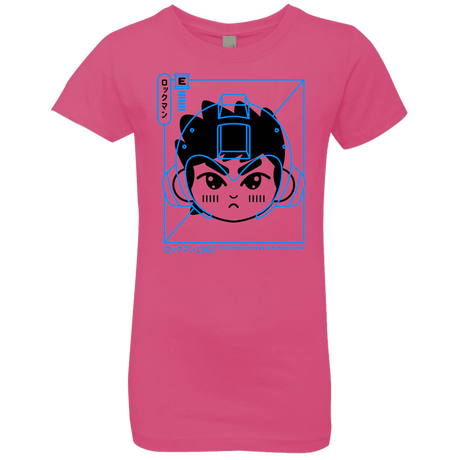 T-Shirts Hot Pink / YXS Cyber Helmet Rokkuman Girls Premium T-Shirt