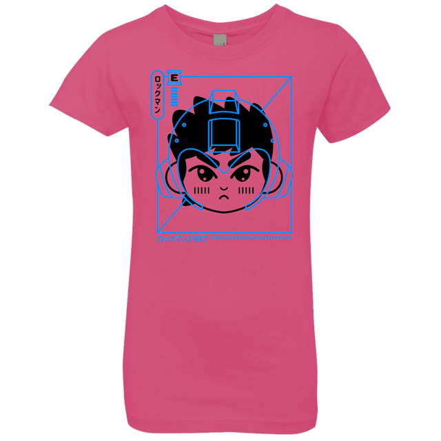 T-Shirts Hot Pink / YXS Cyber Helmet Rokkuman Girls Premium T-Shirt
