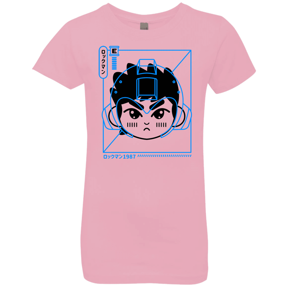 T-Shirts Light Pink / YXS Cyber Helmet Rokkuman Girls Premium T-Shirt