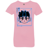 T-Shirts Light Pink / YXS Cyber Helmet Rokkuman Girls Premium T-Shirt