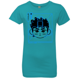 T-Shirts Tahiti Blue / YXS Cyber Helmet Rokkuman Girls Premium T-Shirt