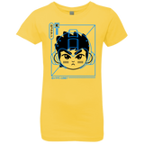 T-Shirts Vibrant Yellow / YXS Cyber Helmet Rokkuman Girls Premium T-Shirt