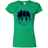 T-Shirts Irish Green / S Cyber Helmet Rokkuman Junior Slimmer-Fit T-Shirt