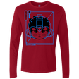 T-Shirts Cardinal / S Cyber Helmet Rokkuman Men's Premium Long Sleeve