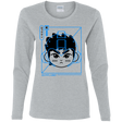 T-Shirts Sport Grey / S Cyber Helmet Rokkuman Women's Long Sleeve T-Shirt