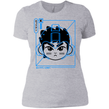 T-Shirts Heather Grey / X-Small Cyber Helmet Rokkuman Women's Premium T-Shirt