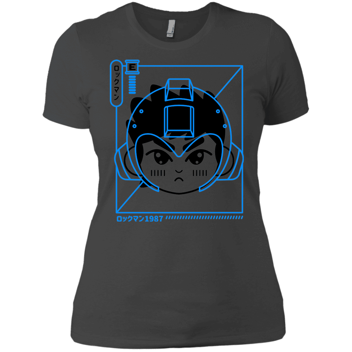 T-Shirts Heavy Metal / X-Small Cyber Helmet Rokkuman Women's Premium T-Shirt