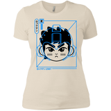 T-Shirts Ivory/ / X-Small Cyber Helmet Rokkuman Women's Premium T-Shirt