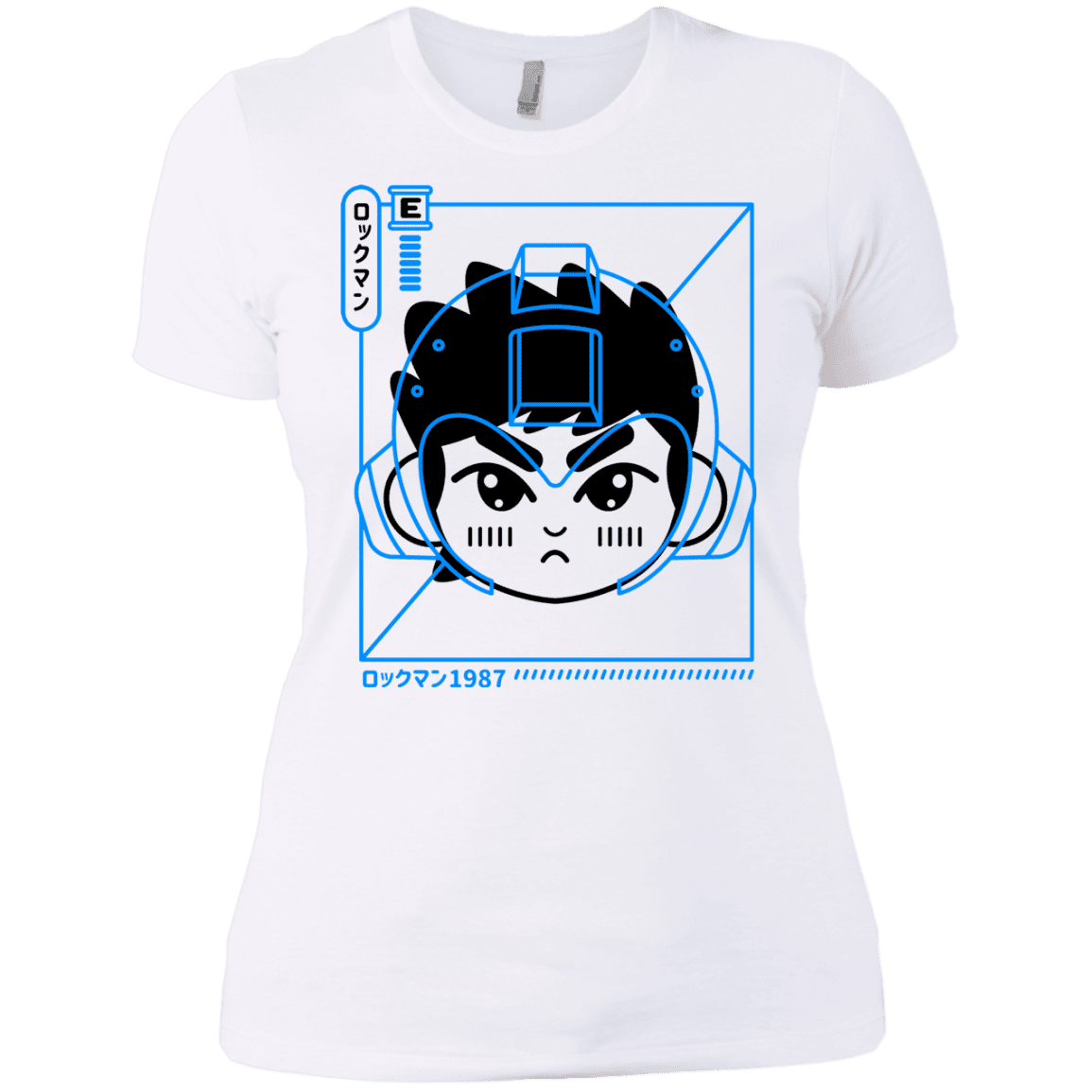 T-Shirts White / X-Small Cyber Helmet Rokkuman Women's Premium T-Shirt