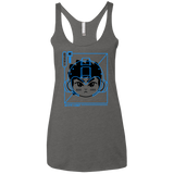 T-Shirts Premium Heather / X-Small Cyber Helmet Rokkuman Women's Triblend Racerback Tank