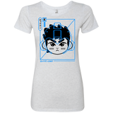T-Shirts Heather White / S Cyber Helmet Rokkuman Women's Triblend T-Shirt