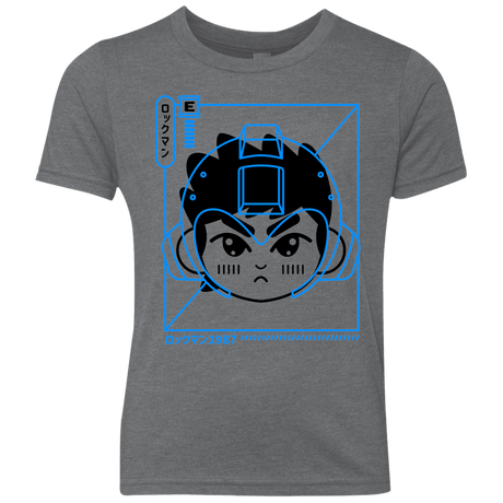 T-Shirts Premium Heather / YXS Cyber Helmet Rokkuman Youth Triblend T-Shirt