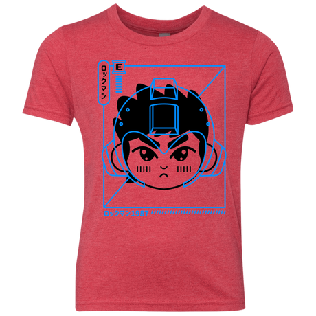T-Shirts Vintage Red / YXS Cyber Helmet Rokkuman Youth Triblend T-Shirt