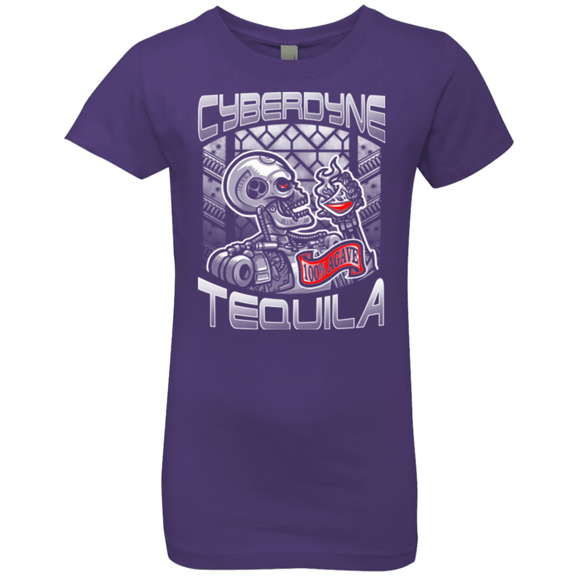 T-Shirts Purple Rush / YXS Cyberdyne Whiskey Girls Premium T-Shirt