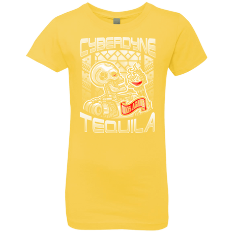 T-Shirts Vibrant Yellow / YXS Cyberdyne Whiskey Girls Premium T-Shirt