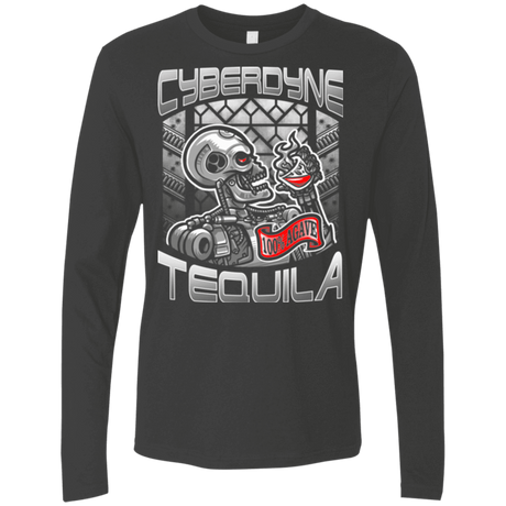 T-Shirts Heavy Metal / Small Cyberdyne Whiskey Men's Premium Long Sleeve