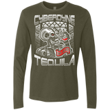 T-Shirts Military Green / Small Cyberdyne Whiskey Men's Premium Long Sleeve