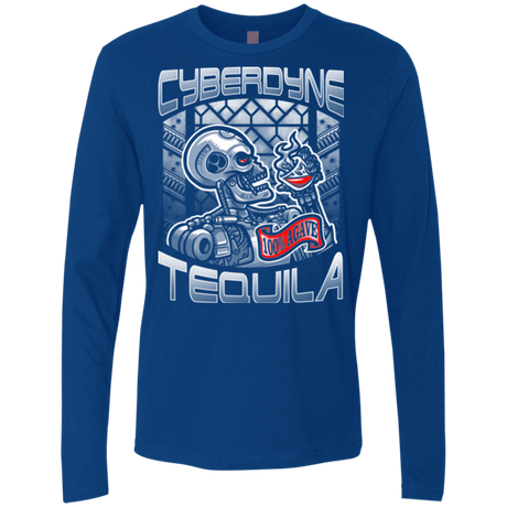 T-Shirts Royal / Small Cyberdyne Whiskey Men's Premium Long Sleeve