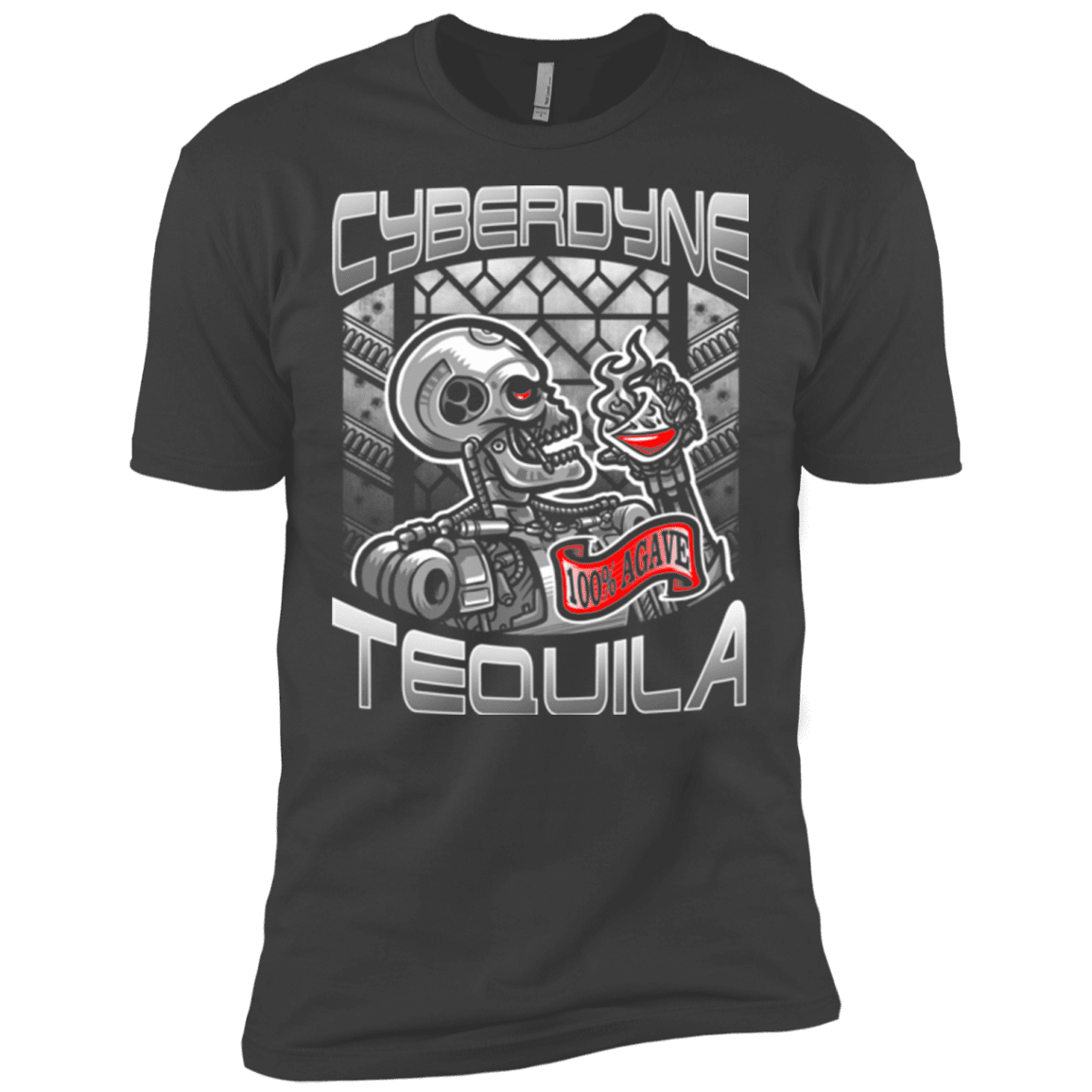 T-Shirts Heavy Metal / X-Small Cyberdyne Whiskey Men's Premium T-Shirt