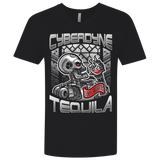 T-Shirts Black / X-Small Cyberdyne Whiskey Men's Premium V-Neck