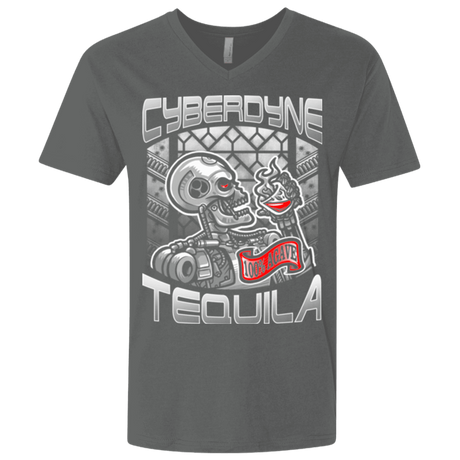 T-Shirts Heavy Metal / X-Small Cyberdyne Whiskey Men's Premium V-Neck