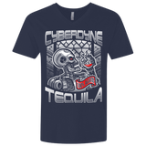 T-Shirts Midnight Navy / X-Small Cyberdyne Whiskey Men's Premium V-Neck