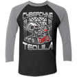 T-Shirts Vintage Black/Premium Heather / X-Small Cyberdyne Whiskey Men's Triblend 3/4 Sleeve