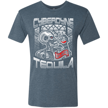 T-Shirts Indigo / Small Cyberdyne Whiskey Men's Triblend T-Shirt