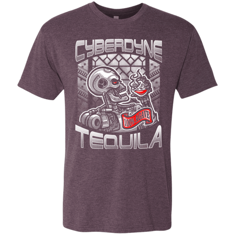 T-Shirts Vintage Purple / Small Cyberdyne Whiskey Men's Triblend T-Shirt