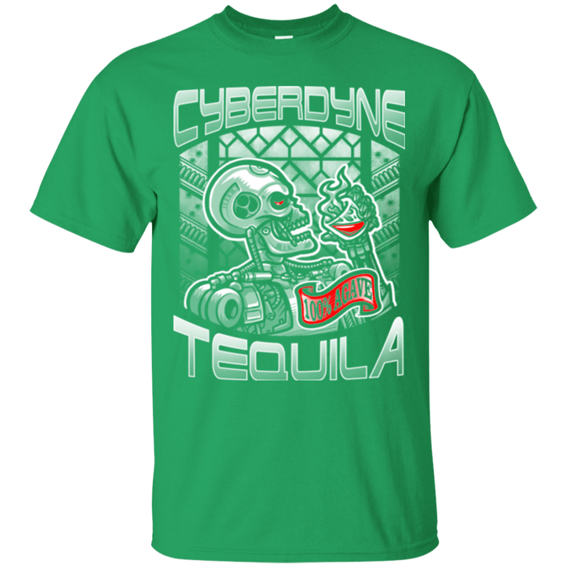 T-Shirts Irish Green / Small Cyberdyne Whiskey T-Shirt
