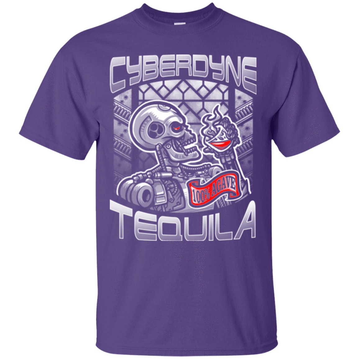 T-Shirts Purple / Small Cyberdyne Whiskey T-Shirt