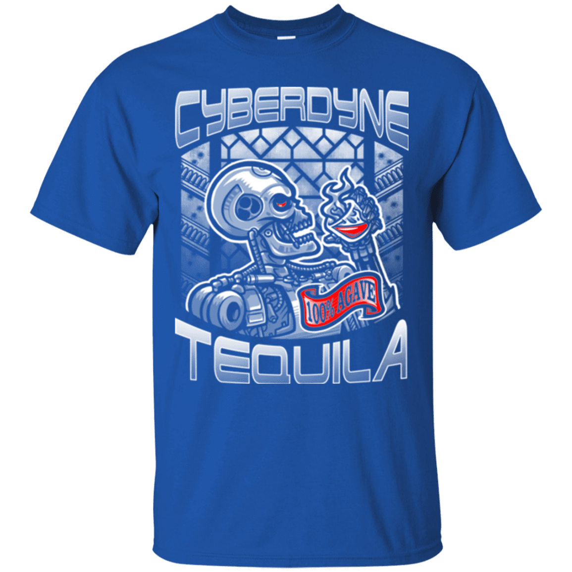 T-Shirts Royal / Small Cyberdyne Whiskey T-Shirt