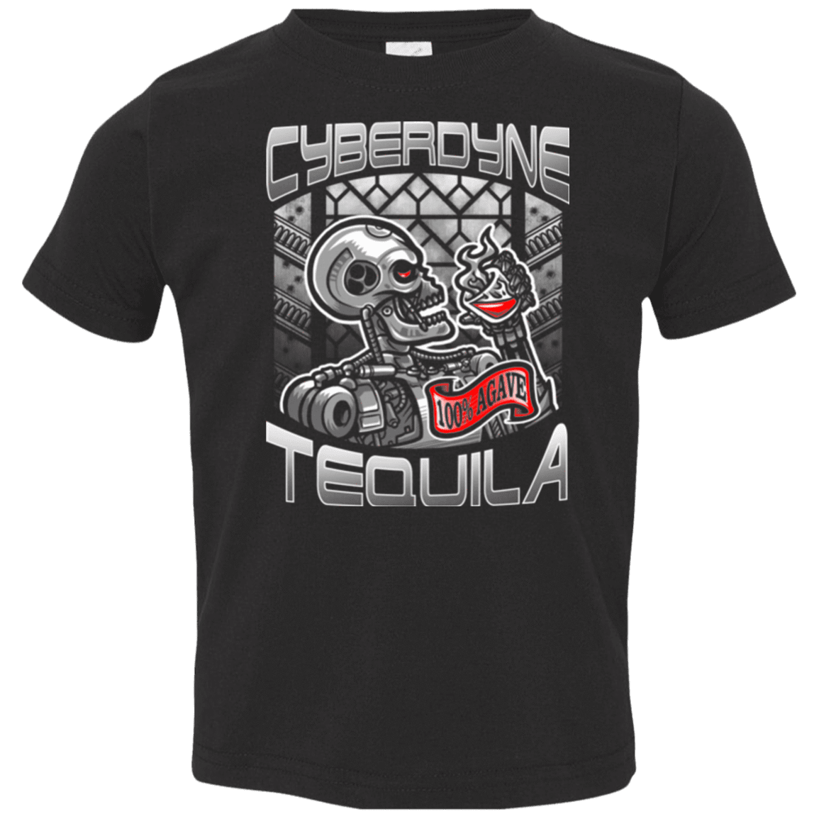 T-Shirts Black / 2T Cyberdyne Whiskey Toddler Premium T-Shirt