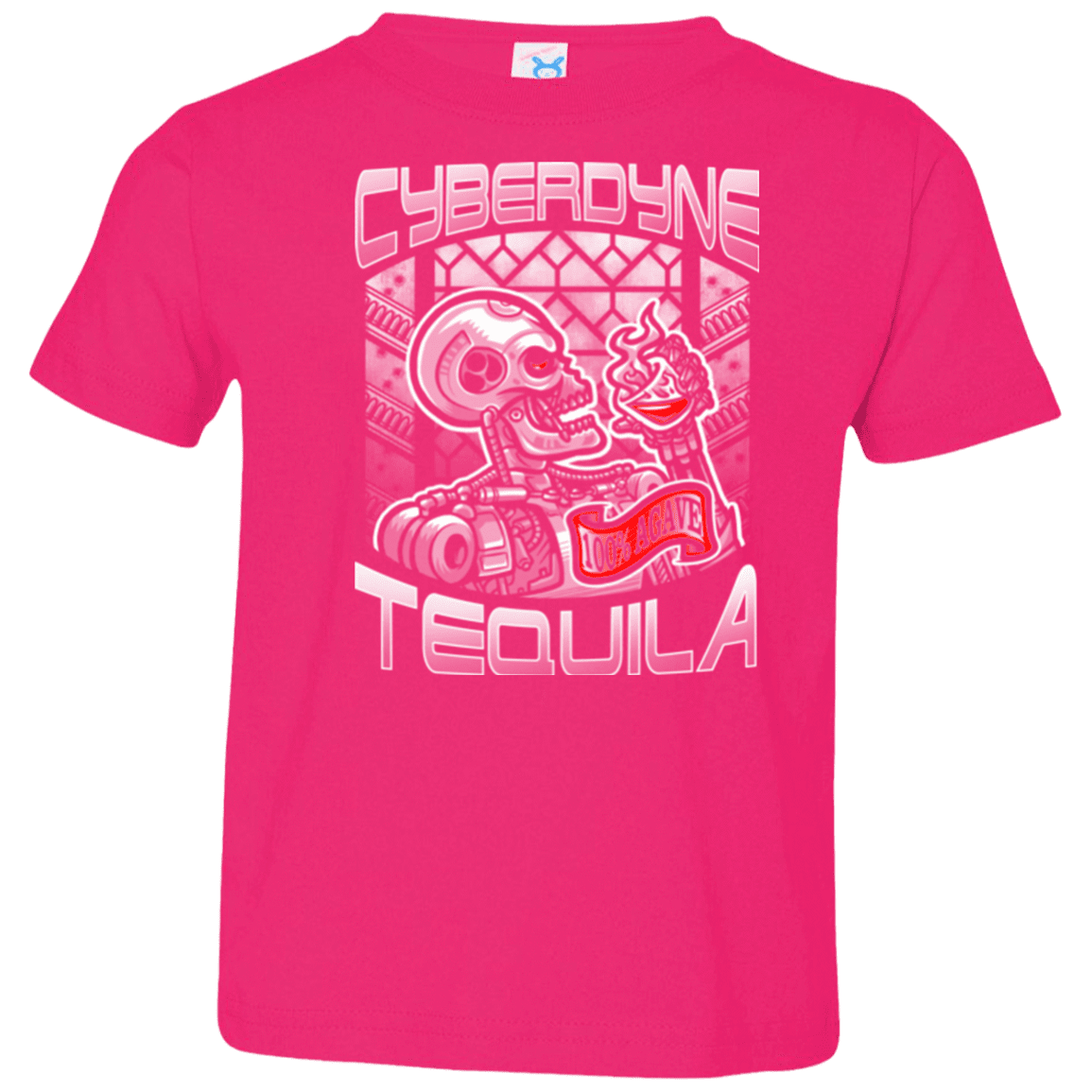 T-Shirts Hot Pink / 2T Cyberdyne Whiskey Toddler Premium T-Shirt