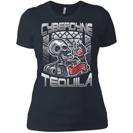 T-Shirts Indigo / X-Small Cyberdyne Whiskey Women's Premium T-Shirt