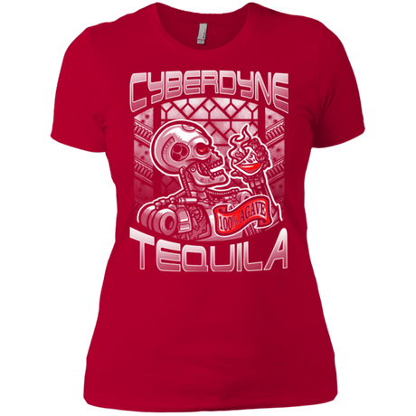 T-Shirts Red / X-Small Cyberdyne Whiskey Women's Premium T-Shirt