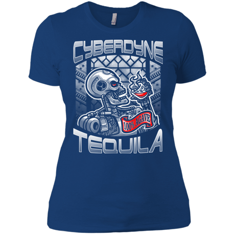 T-Shirts Royal / X-Small Cyberdyne Whiskey Women's Premium T-Shirt