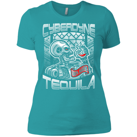T-Shirts Tahiti Blue / X-Small Cyberdyne Whiskey Women's Premium T-Shirt