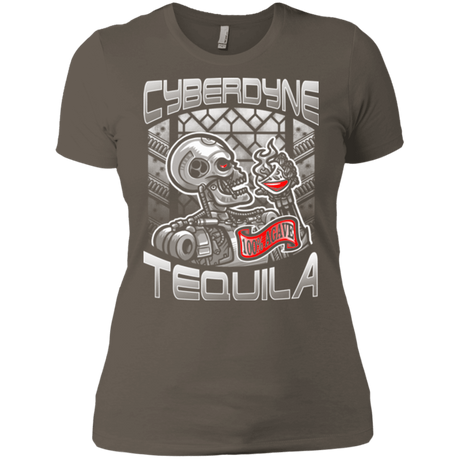 T-Shirts Warm Grey / X-Small Cyberdyne Whiskey Women's Premium T-Shirt