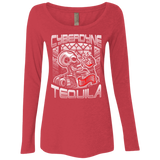 T-Shirts Vintage Red / Small Cyberdyne Whiskey Women's Triblend Long Sleeve Shirt