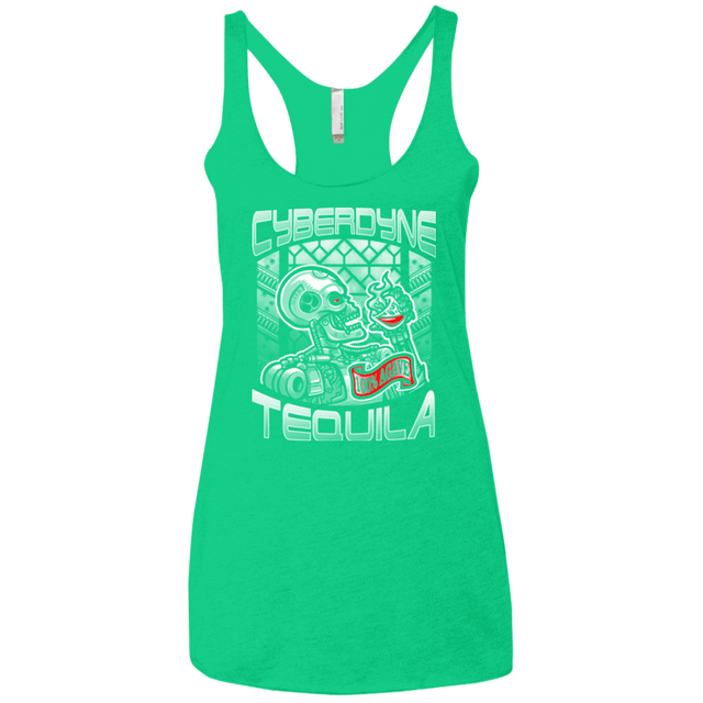 T-Shirts Envy / X-Small Cyberdyne Whiskey Women's Triblend Racerback Tank