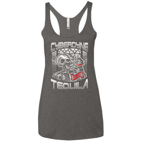 T-Shirts Premium Heather / X-Small Cyberdyne Whiskey Women's Triblend Racerback Tank