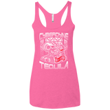 T-Shirts Vintage Pink / X-Small Cyberdyne Whiskey Women's Triblend Racerback Tank