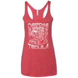 T-Shirts Vintage Red / X-Small Cyberdyne Whiskey Women's Triblend Racerback Tank