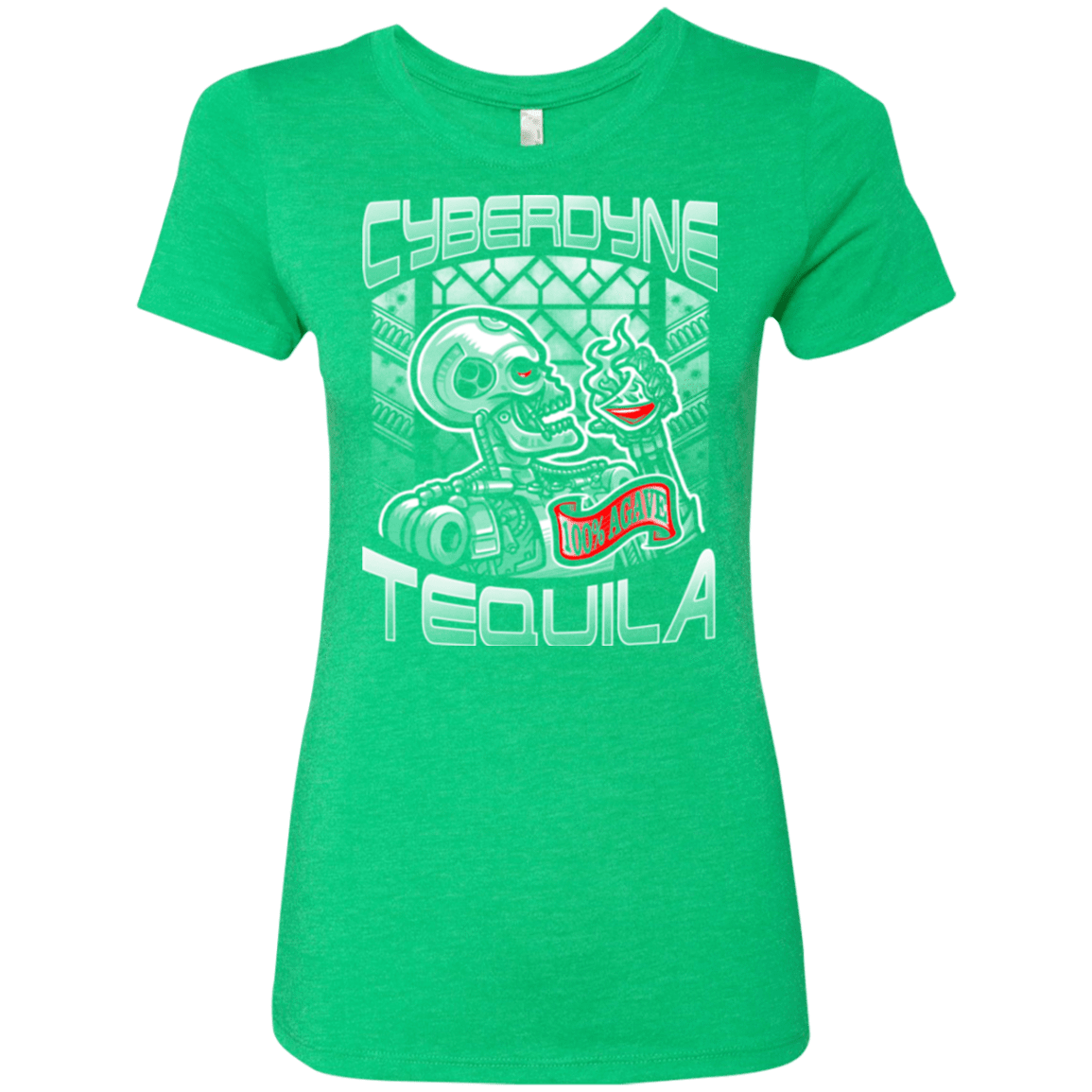 T-Shirts Envy / Small Cyberdyne Whiskey Women's Triblend T-Shirt