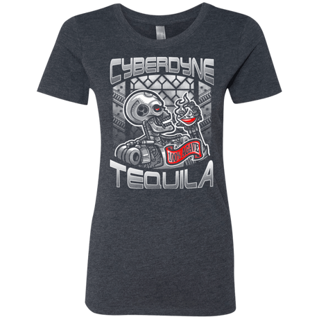 T-Shirts Vintage Navy / Small Cyberdyne Whiskey Women's Triblend T-Shirt