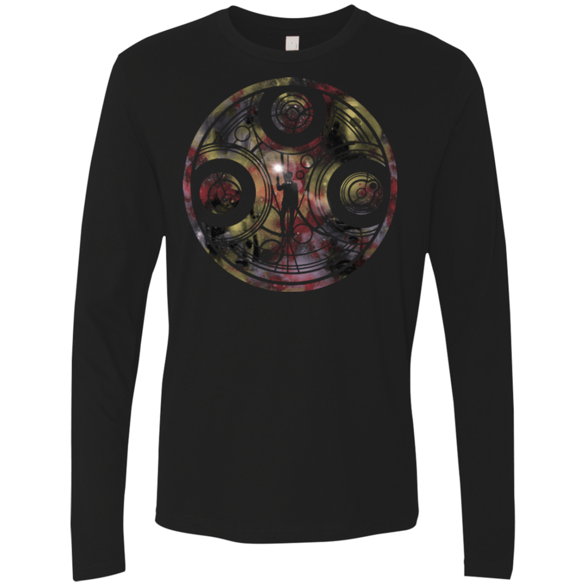 T-Shirts Black / Small Cybermen Time and Again Men's Premium Long Sleeve