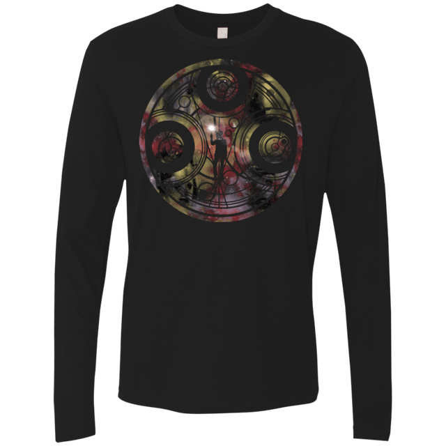 T-Shirts Black / Small Cybermen Time and Again Men's Premium Long Sleeve